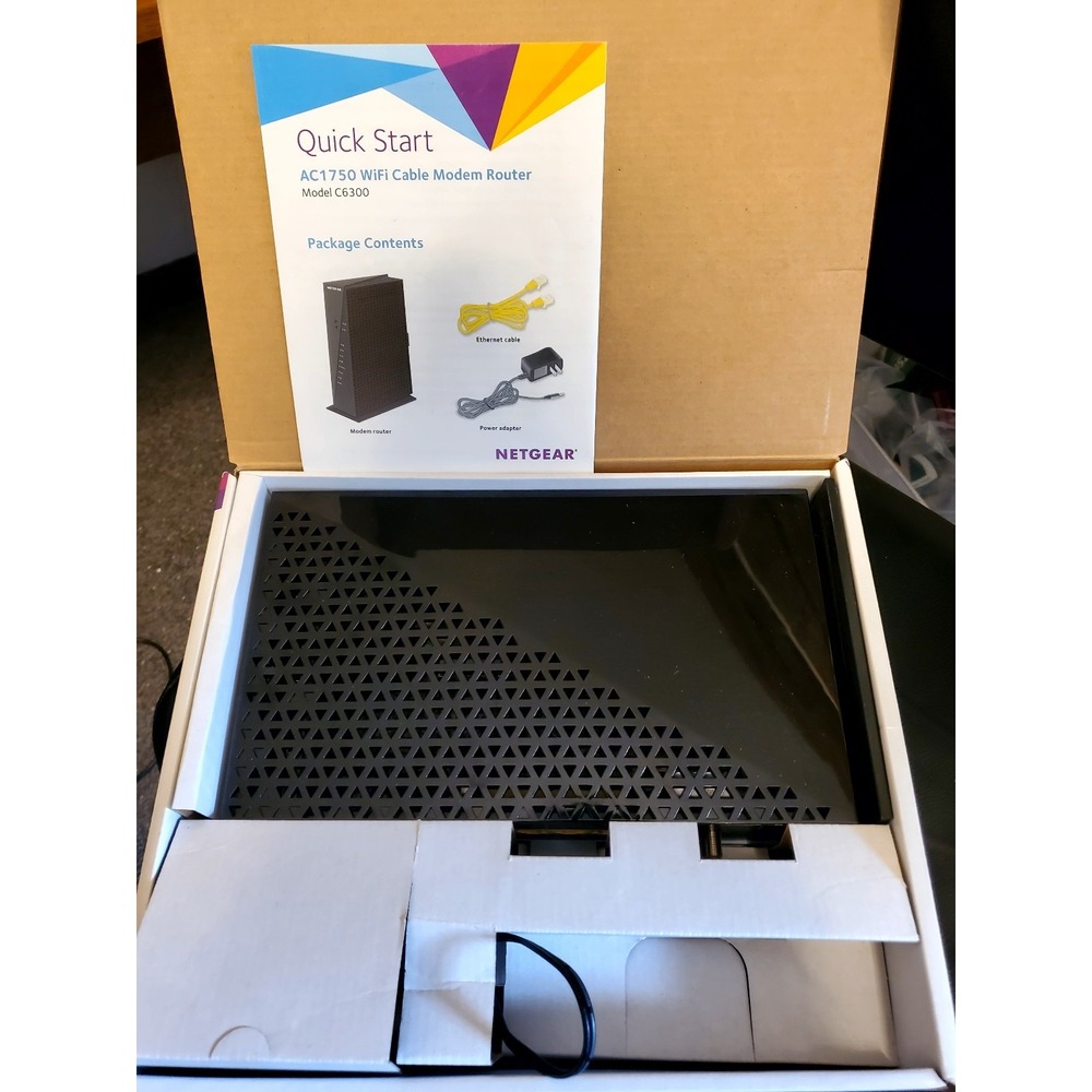 Netgear Wifi Cable Modem Router - Picture 2 of 3